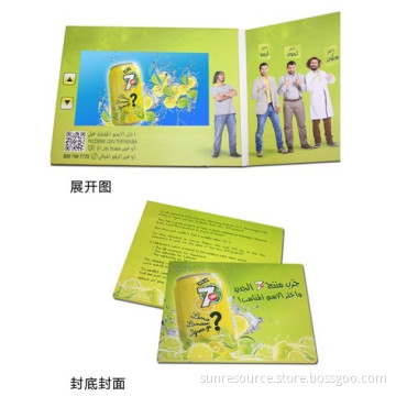 Promotional Video Card, 10.1inch LCD Video Card, Video Greeting Card
